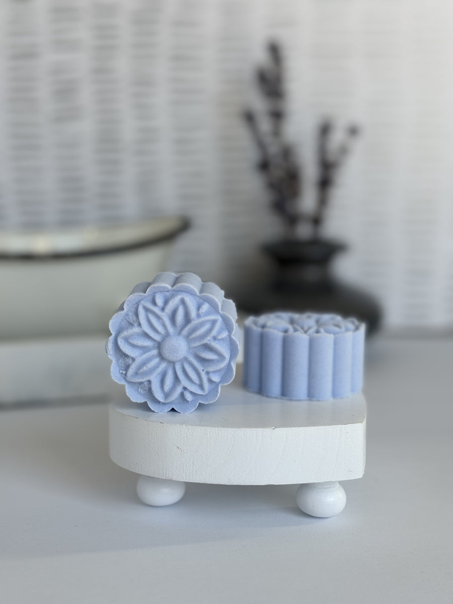 Uplifting peppermint menthol shower steamers