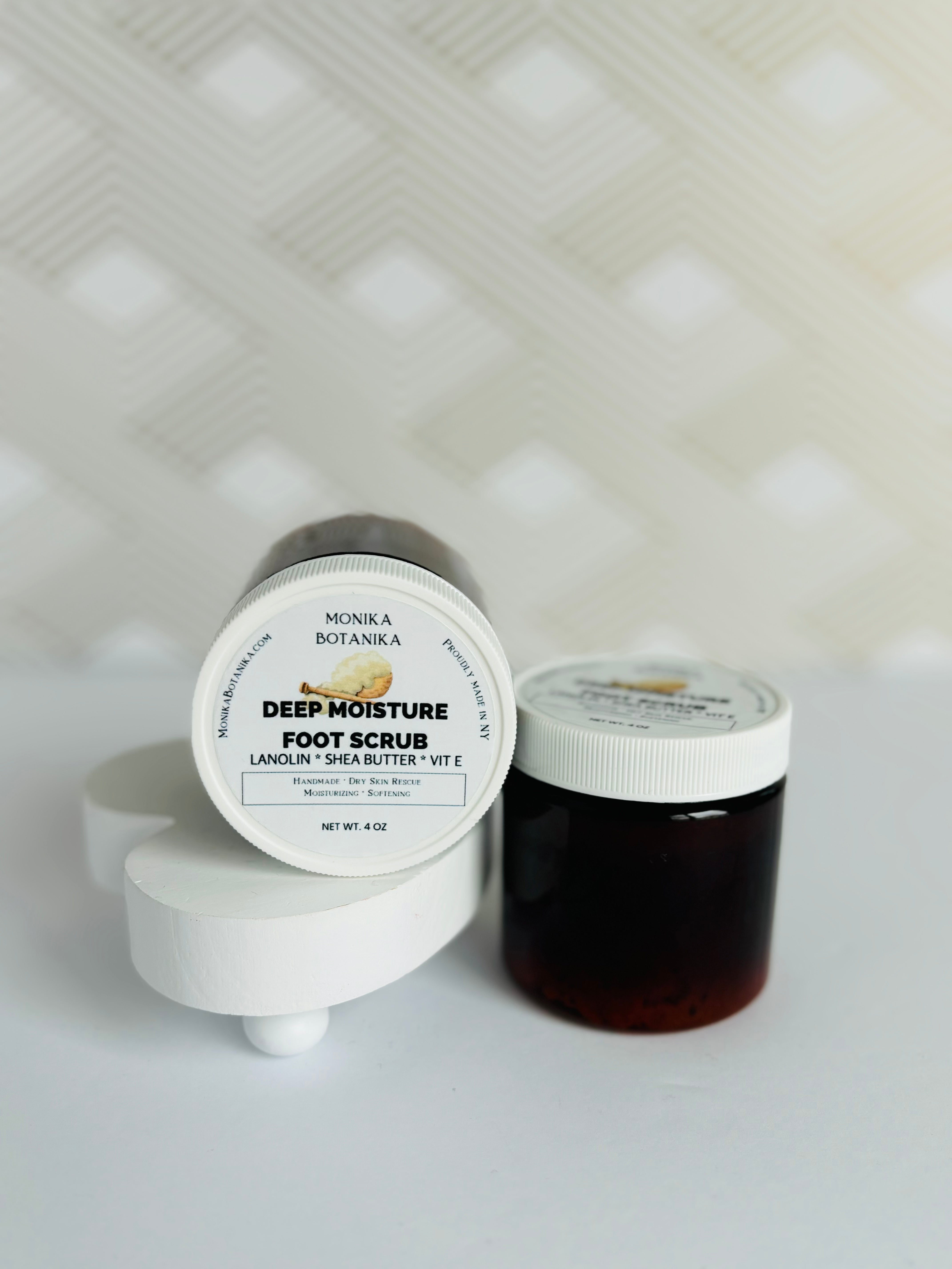 Deep Moisture Foot Scrub with Lanolin