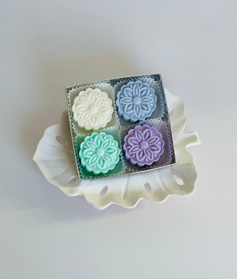 Calming relaxing lavender and menthol shower steamers