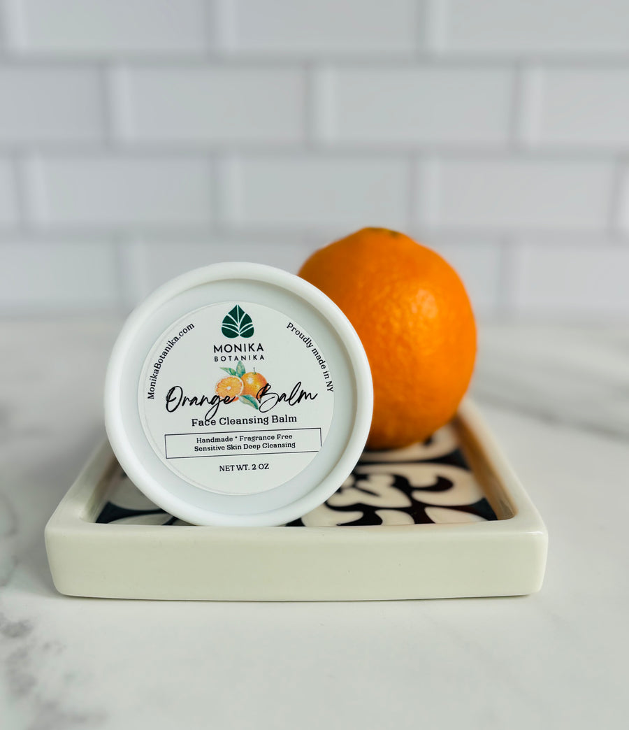 Orange Face Cleansing Balm