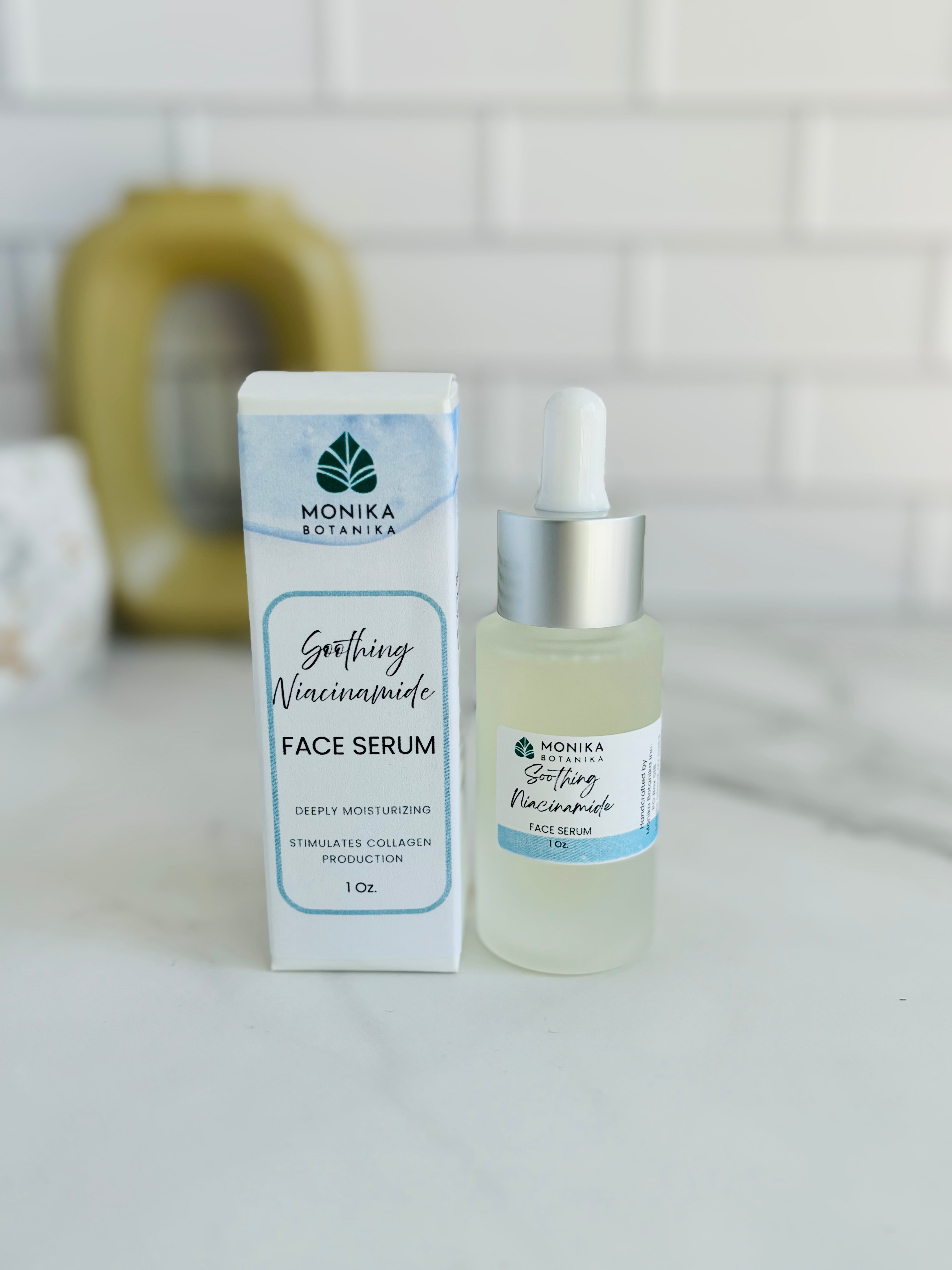 Niacinamide soothing face serum