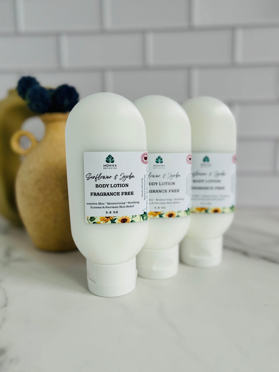 Sunflower & Jojoba Body Lotion - Fragrance Free