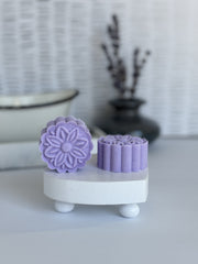 Calming relaxing lavender and menthol shower steamers