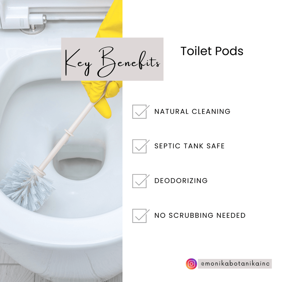 Citrus Toilet Cleaning Tabs - Monika Botanika Inc.
