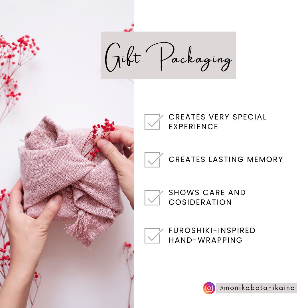 Gift Wrap - Monika Botanika Inc.