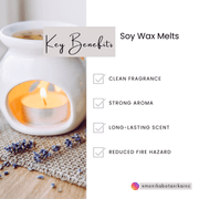 Soy Wax Melts, Scented Wax Tarts - Monika Botanika Inc.