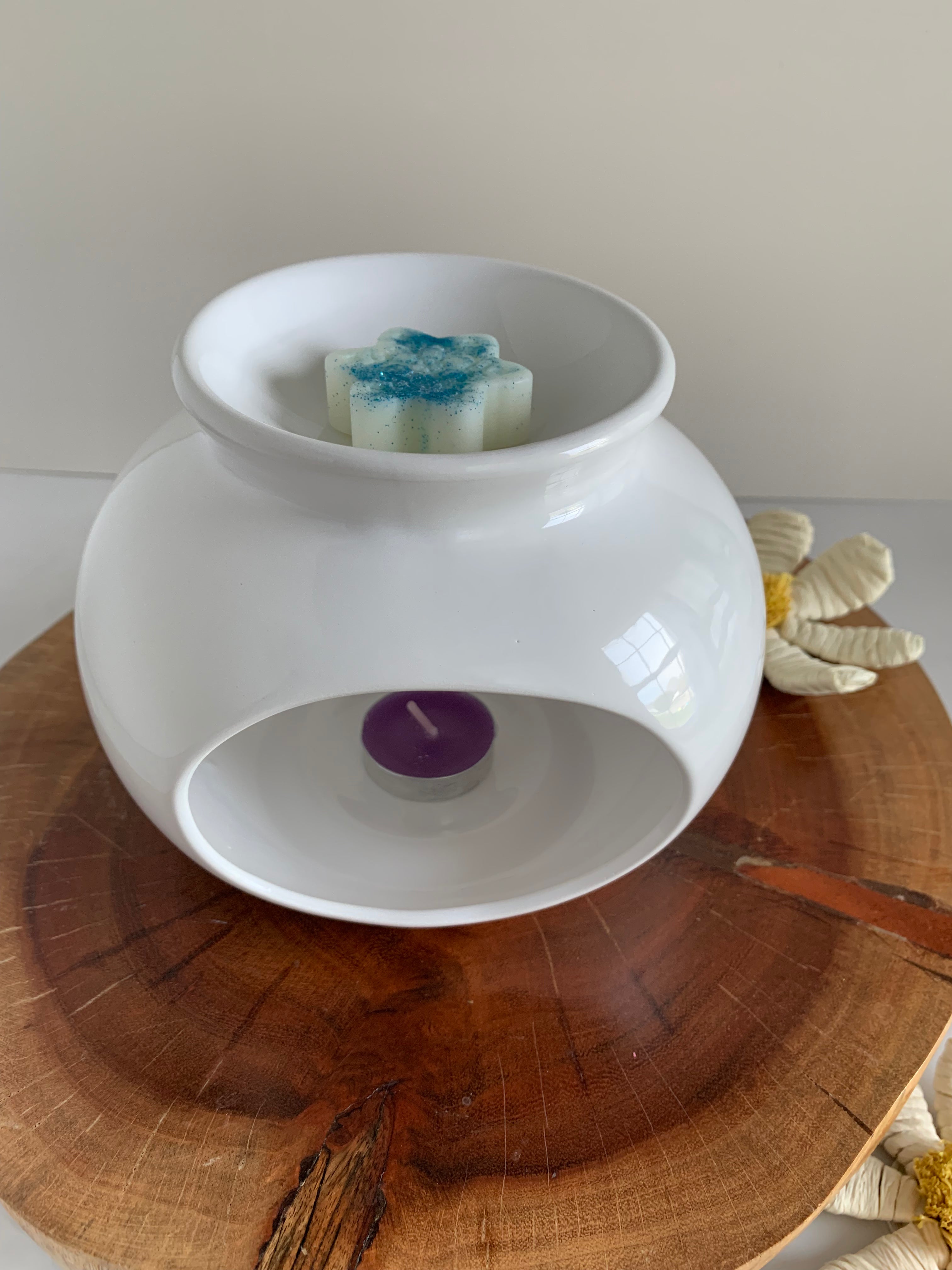 Ceramic Wax Burner Round