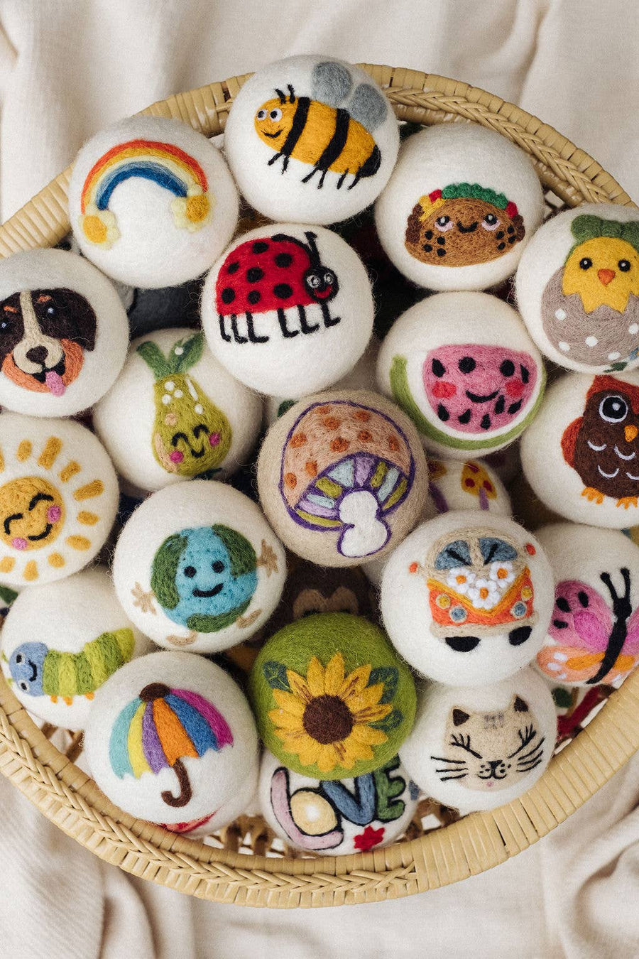 Wool Dryer Balls - Beautifully Handmade