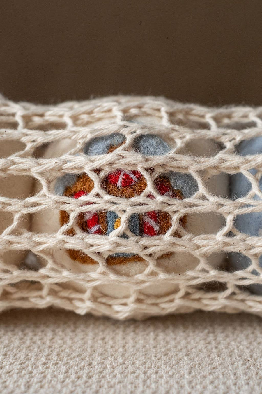 Holiday Dryer Balls Natural Wool – Gift Sets of 3