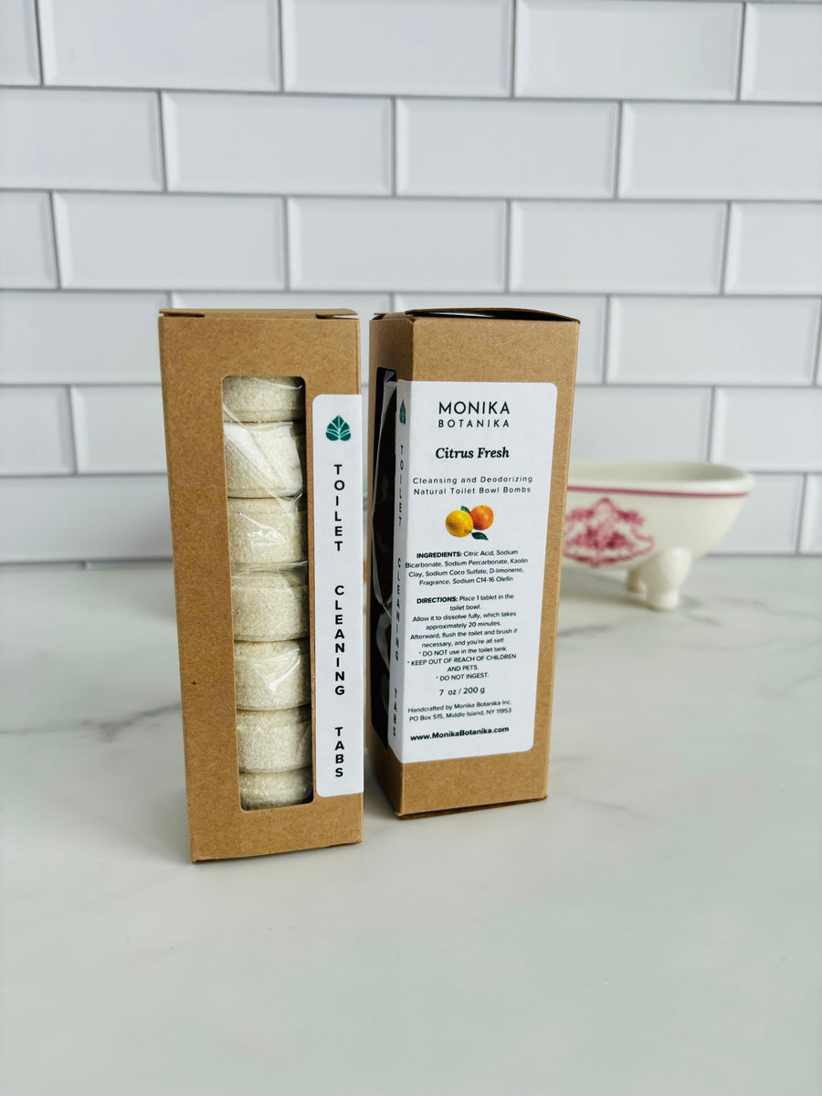 Citrus Toilet Cleaning Tabs