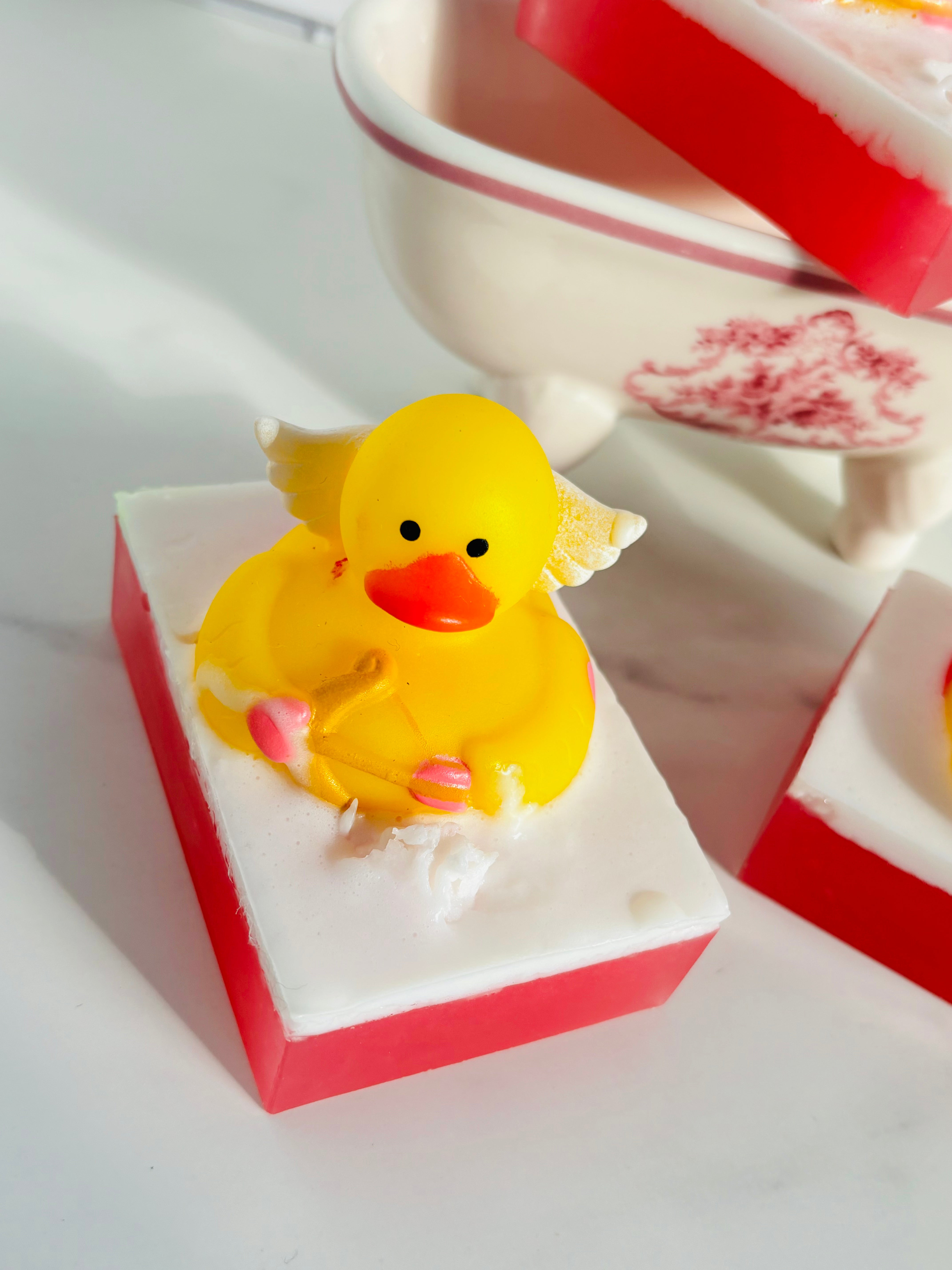 Valentine’s Cupid Duckie Soap