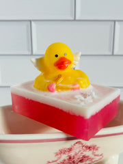 Valentine’s Cupid Duckie Soap