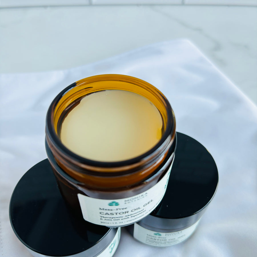 Mess-Free Castor Oil Gel