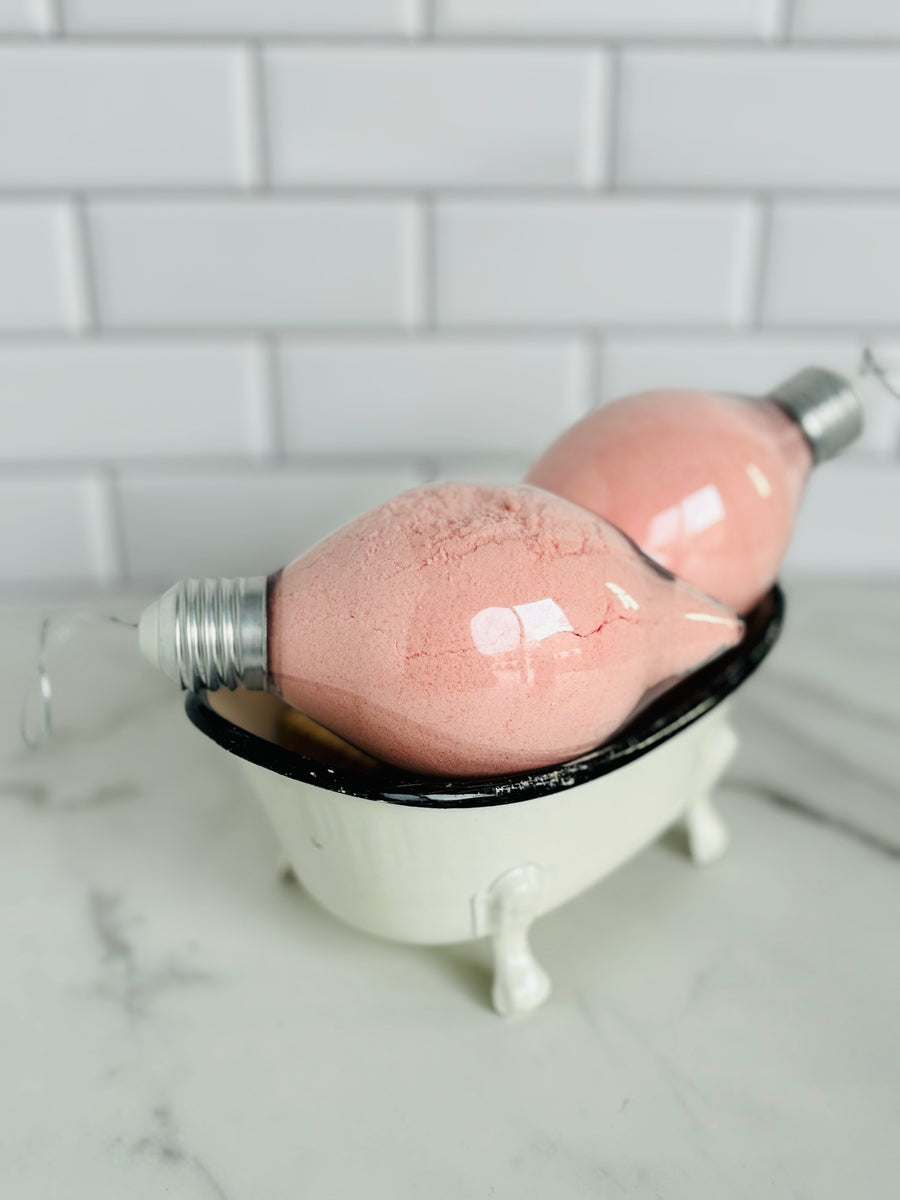 Light Up Your Tub! Fizzy Bubble Bath Powder