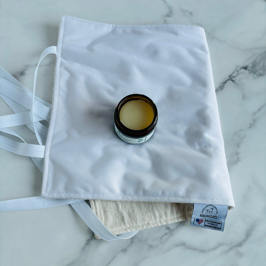 Castor Oil Wrap 100% Organic USA Handmade