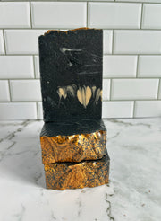 Earthy Lemongrass Charcoal Soap - Coconut Oil FREE