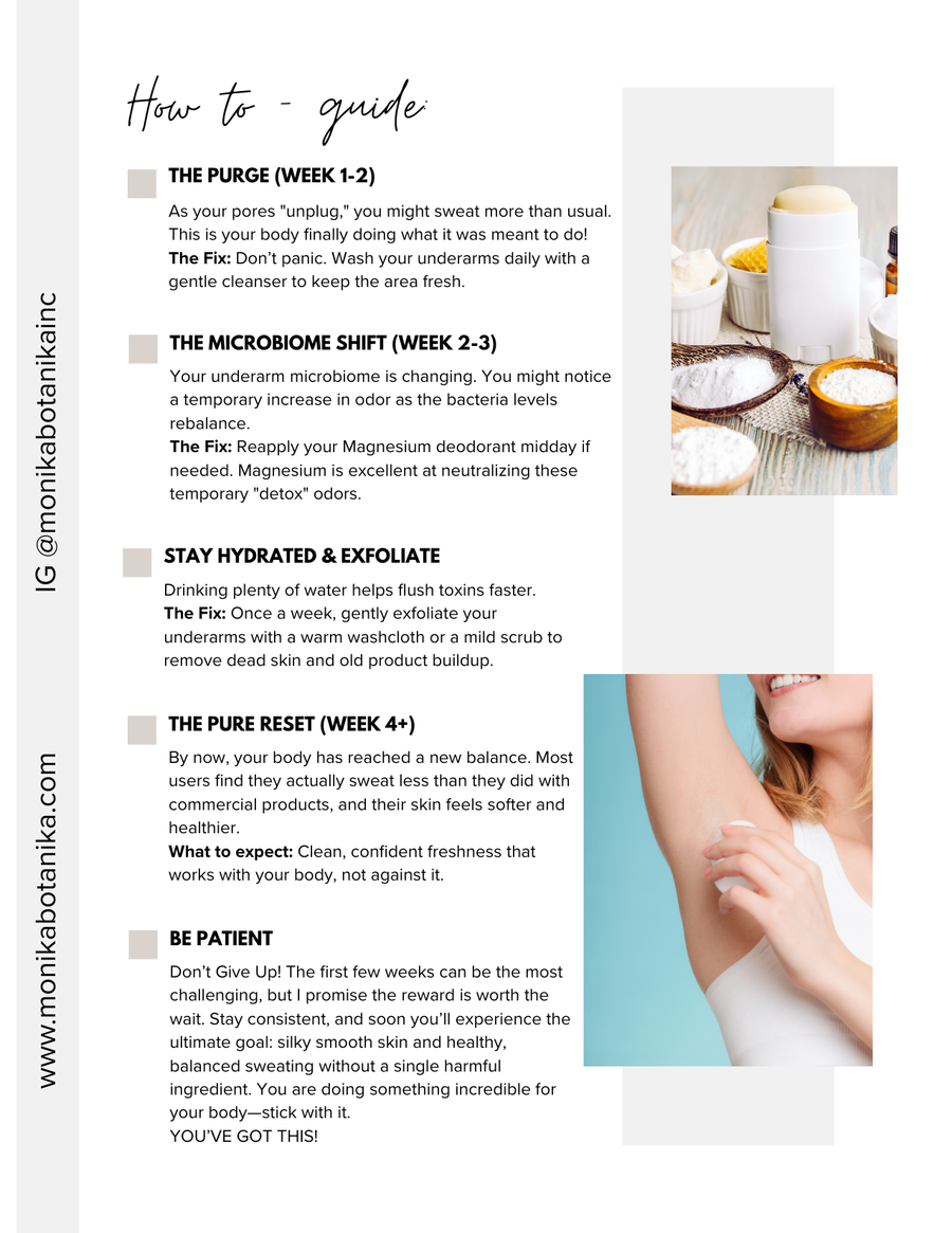 Botanical Magnesium Zinc Deodorant