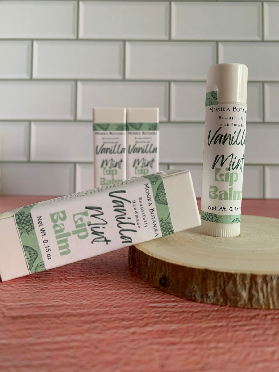 Natural Lip Balm - Vanilla Mint
